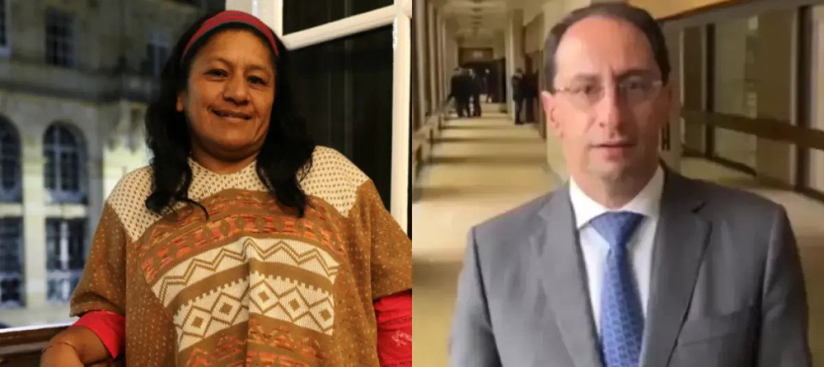 Aída Quilcué y José Manuel Restrepo cruzan acusaciones tras ausencia en  debate vicepresidencial