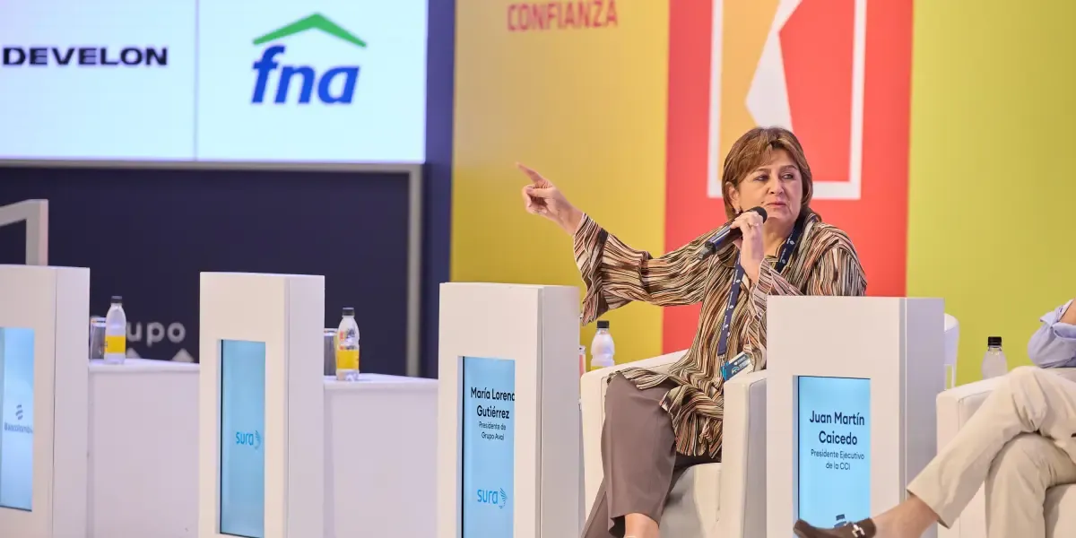 María Lorena Gutiérrez, presidenta de Grupo Aval, advierte de riesgos en energía, salud y seguridad en el país