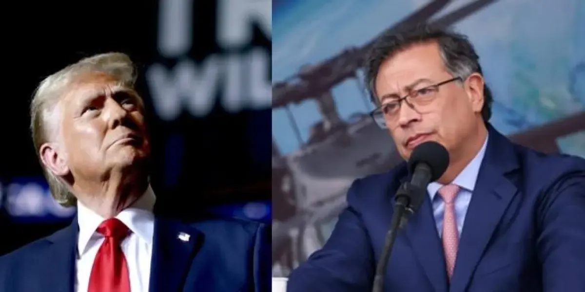 Trump volvió a advertirle a Petro que se 'cuide el trasero' y lo sigue ...