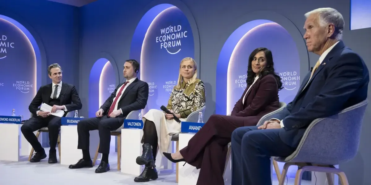 Ambiente de tensión en el Foro de Davos por el tema Estados Unidos ...