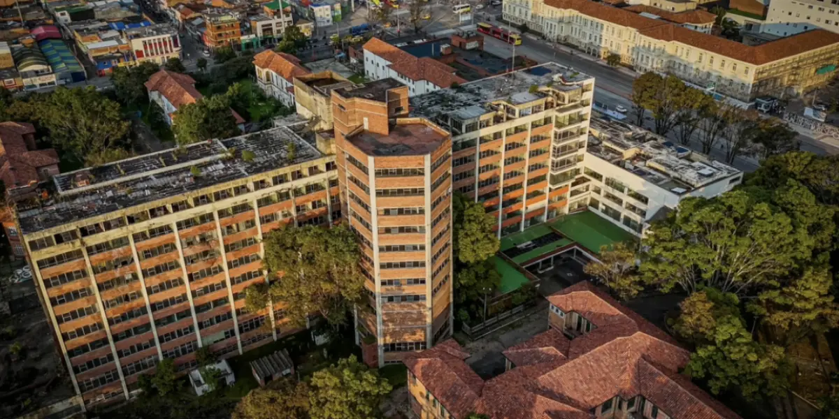 El complejo San Juan de Dios está conformado por 24 edificios en Bogotá