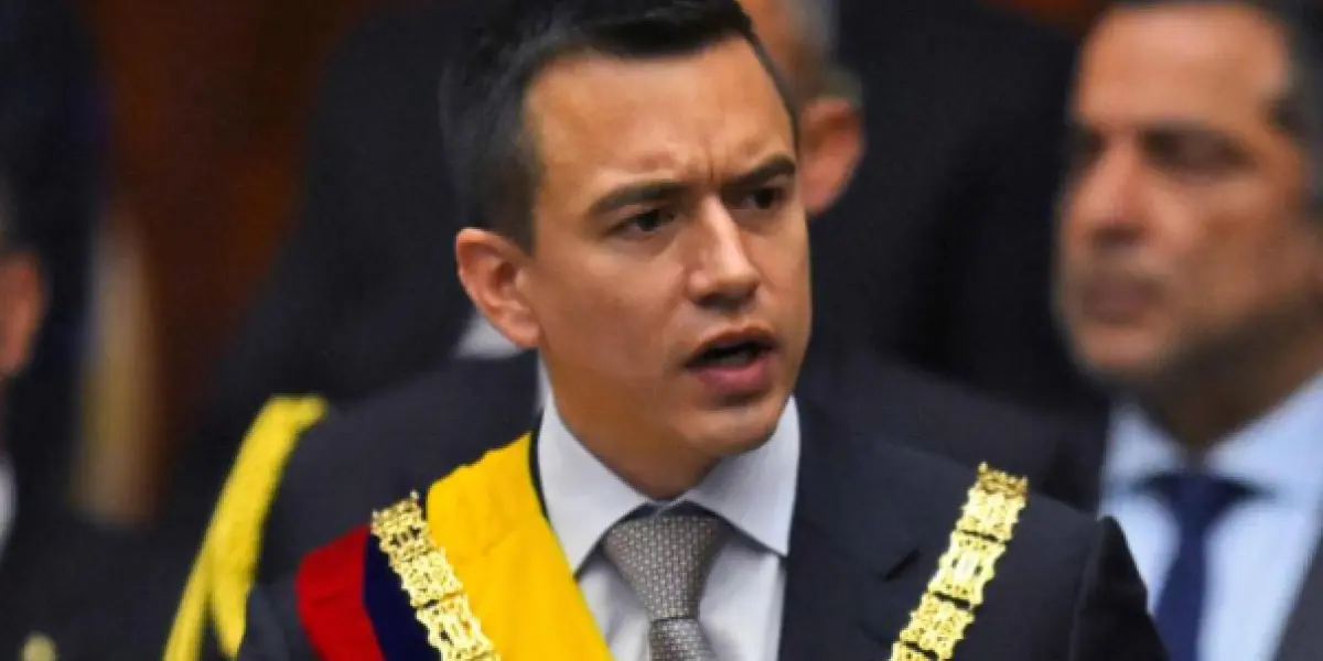 Daniel Noboa, presidente de Ecuador