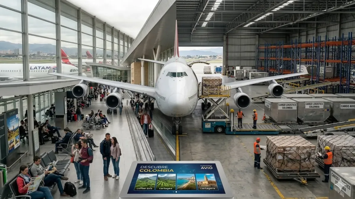 Más de 24 millones de pasajeros se movilizaron por aeropuertos de Colombia entre enero y mayo
