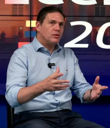 Juan Carlos Pinzón, candidato a la presidencia.