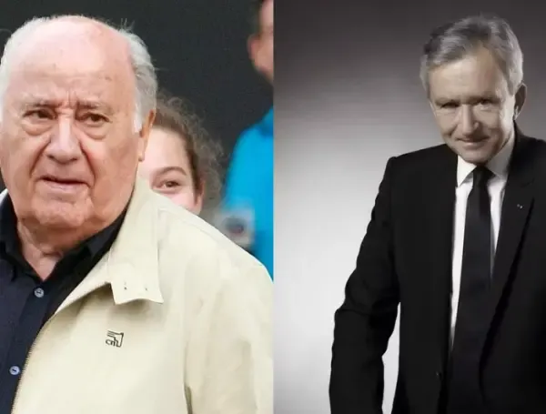 Amancio Ortega y Bernard Arnault.