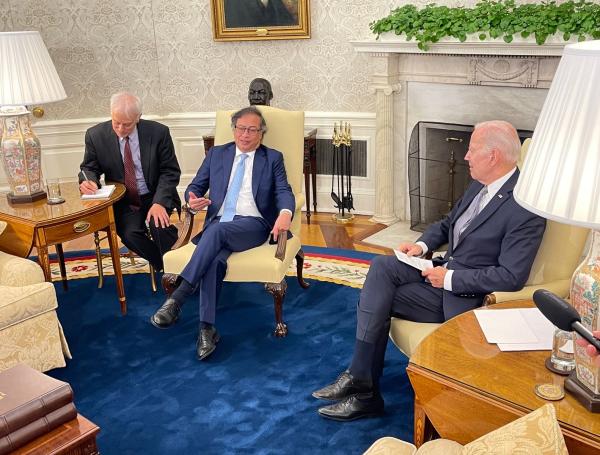 Joe Biden le envía un mensaje a Gustavo petro tras reunión en la Casa ...