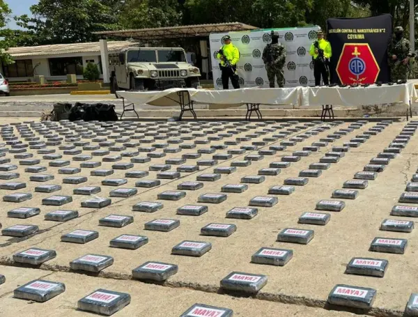 Incautación de cocaína