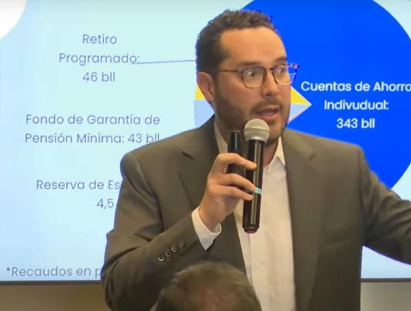 Andrés Velasco, presidente de Asofondos