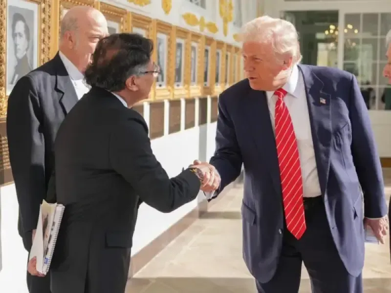 Reacciones al encuentro entre Donald Trump y Gustavo Petro