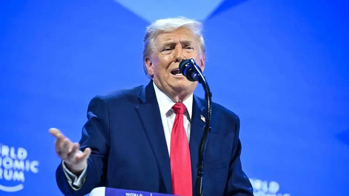 Trump afirmó que no usará ‘la fuerza’ para tomar Groenlandia: así fue su discurso en el Foro Económico Mundial