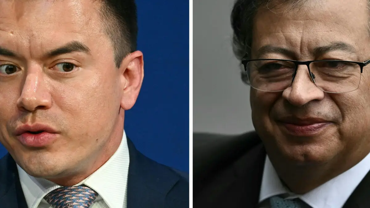 Petro  (@petrogustavo) arremete contra Noboa y lo acusa de desviar debate sobre narcotráfico en Ecuador

El presidente colombiano aseguró que sectores políticos ecuatorianos estarían ligados a mafias.

Detalles ⬇️