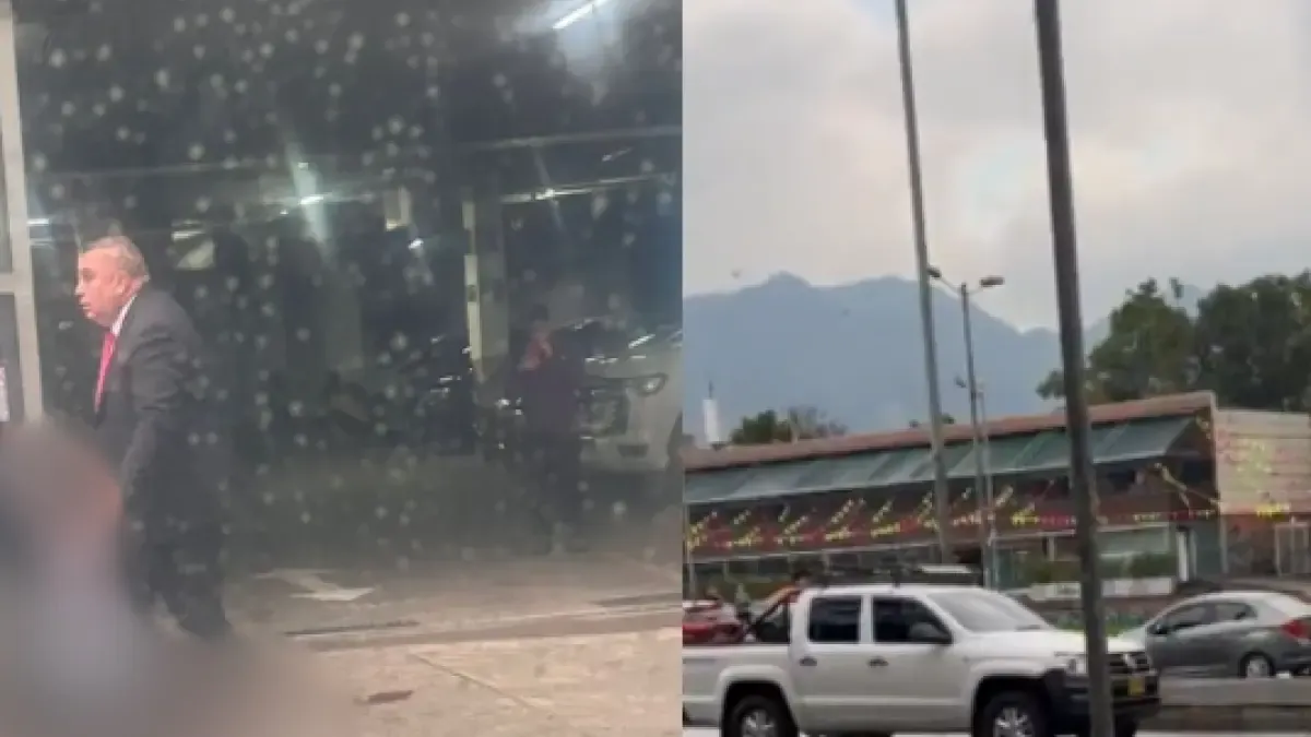 Who was the businessman who died after the hitman attack in a gym in northern Bogotá