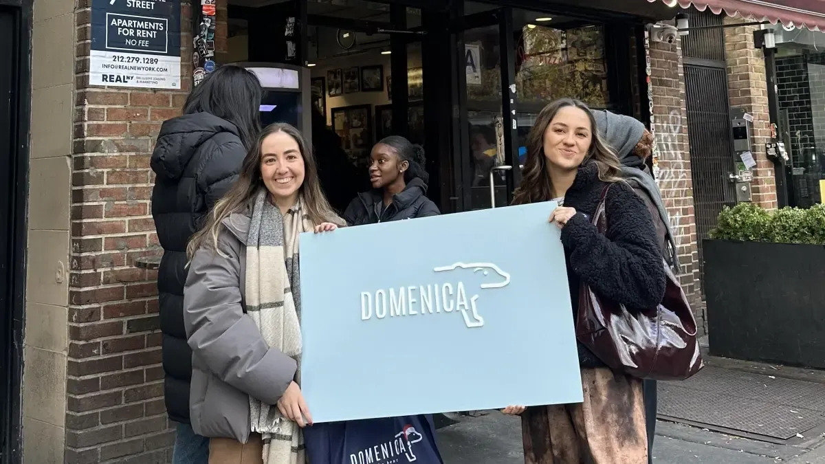 With its arrival in New York, the clothing brand Domenica prepares to conquer the fashion capitals