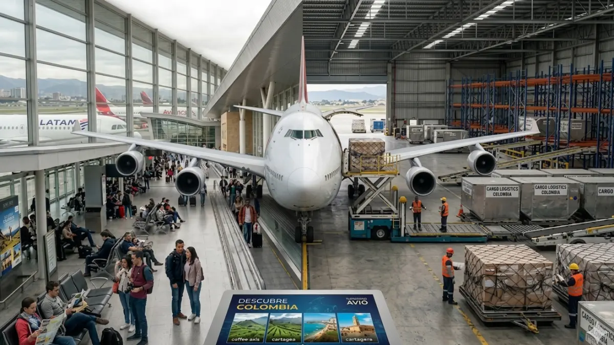 Más de 24 millones de pasajeros se movilizaron por aeropuertos de Colombia entre enero y mayo