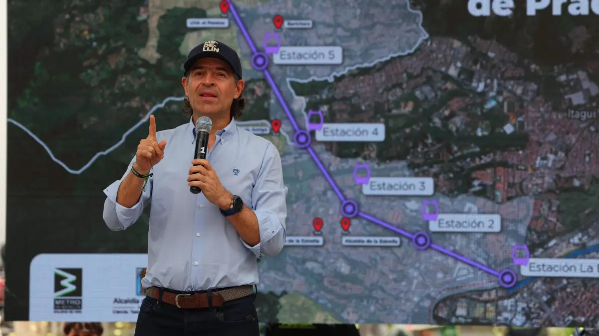 Medellín tendrá nuevo metrocable y será el más largo del Valle de Aburrá: ¿dónde estará ubicado?

Los estudios de factibilidad corren hasta el primer semestre de 2027; la construcción tomará 30 meses.

Aquí puede conocer toda la información