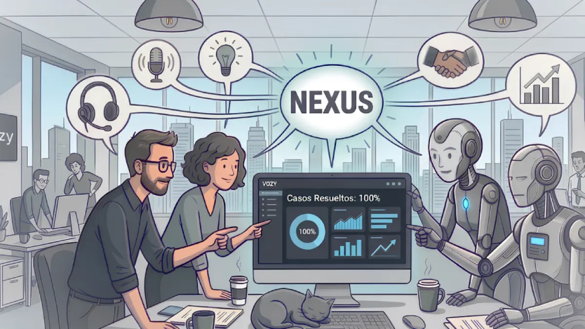 Contenido patrocinado por Vozy: ¿Su empresa invirtió en IA y no ve rentabilidad? Es un problema de integración

La empresa Vozy identificó el error común en la implementación de IA y ofrece la solución ‘Vozy Nexus’.

Detalles ⬇️