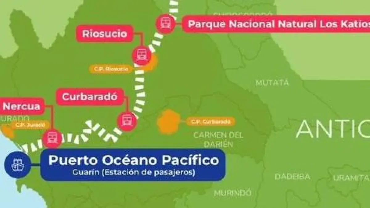 Petro ordena priorizar estudios del tren interoceánico que conectaría el Atlántico con el Pacífico