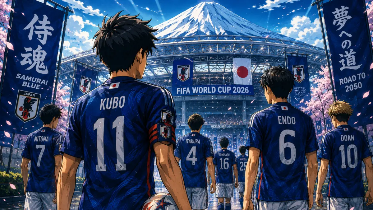 ¿Quién es quién en el Mundial 2026?: Japón y los samuráis que sueñan con ser campeones del mundo en 2050