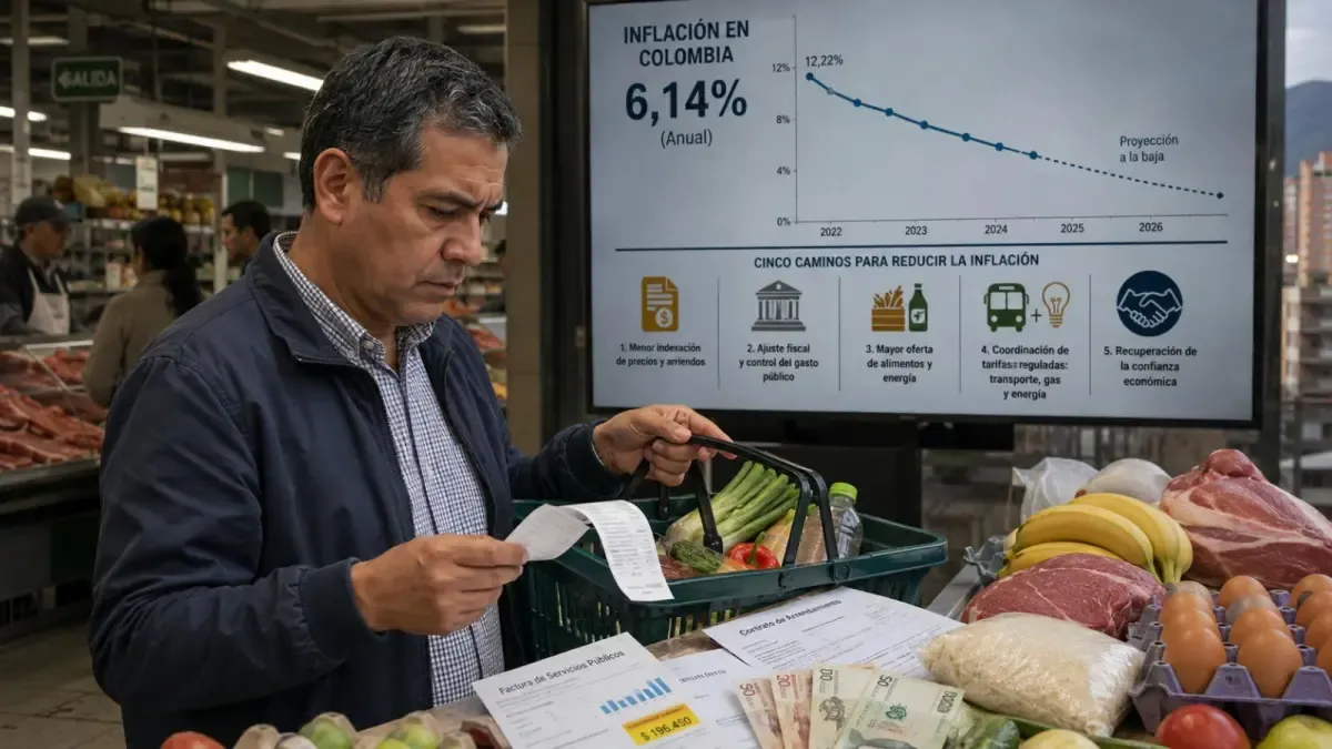 Inflación de septiembre podría acelerarse a 6,34% y tocar su nivel más alto desde julio de 2024 en Colombia