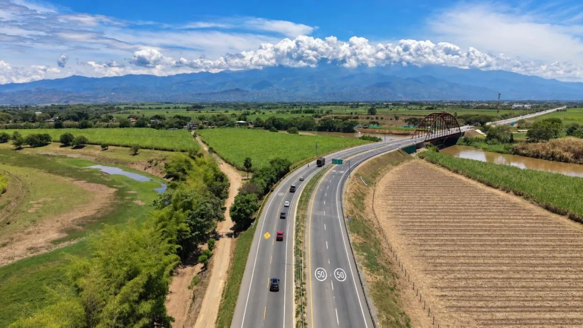 ANI habilita 6,5 km de segunda calzada entre Jamundí y Villa Rica; Accesos Cali y Palmira avanza al 72,66 %
