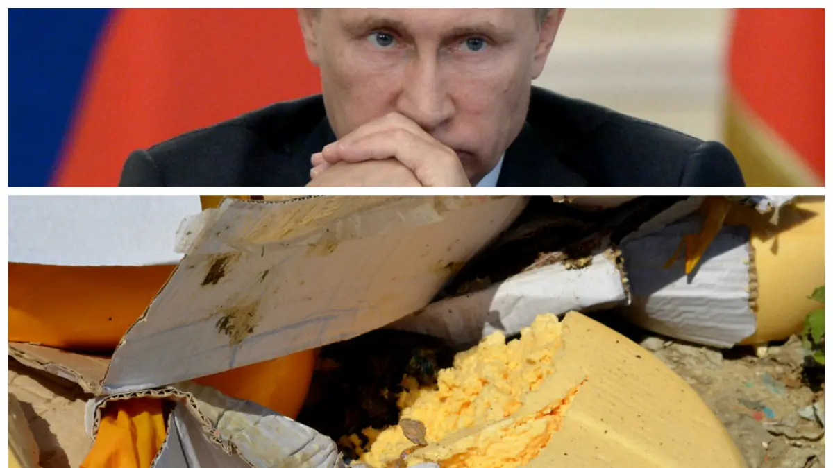 Putin está tirando la comida y los rusos están disgustados