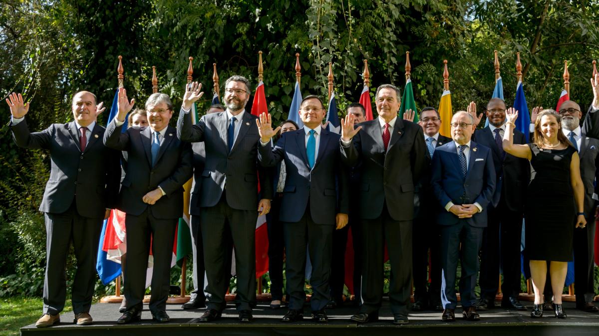 Declaración completa del Grupo de Lima, tras su reunión en Santiago