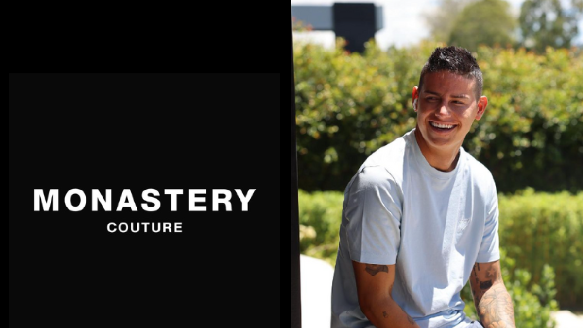 James Rodríguez y la marca de lujo Monastery lanzarán una colección