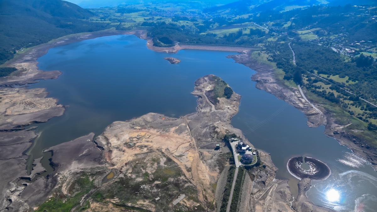 Embalse San Rafael: este es su estado actual previo a los racionamientos de agua en Bogotá