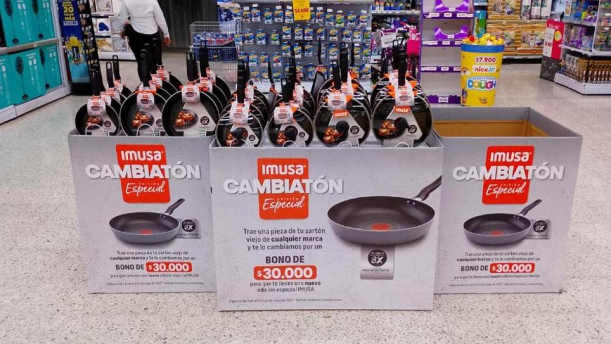 Imusa's Cambiatón Enters Final Stretch: Few Days Left for Households to Get Rid of Old Frying Pans