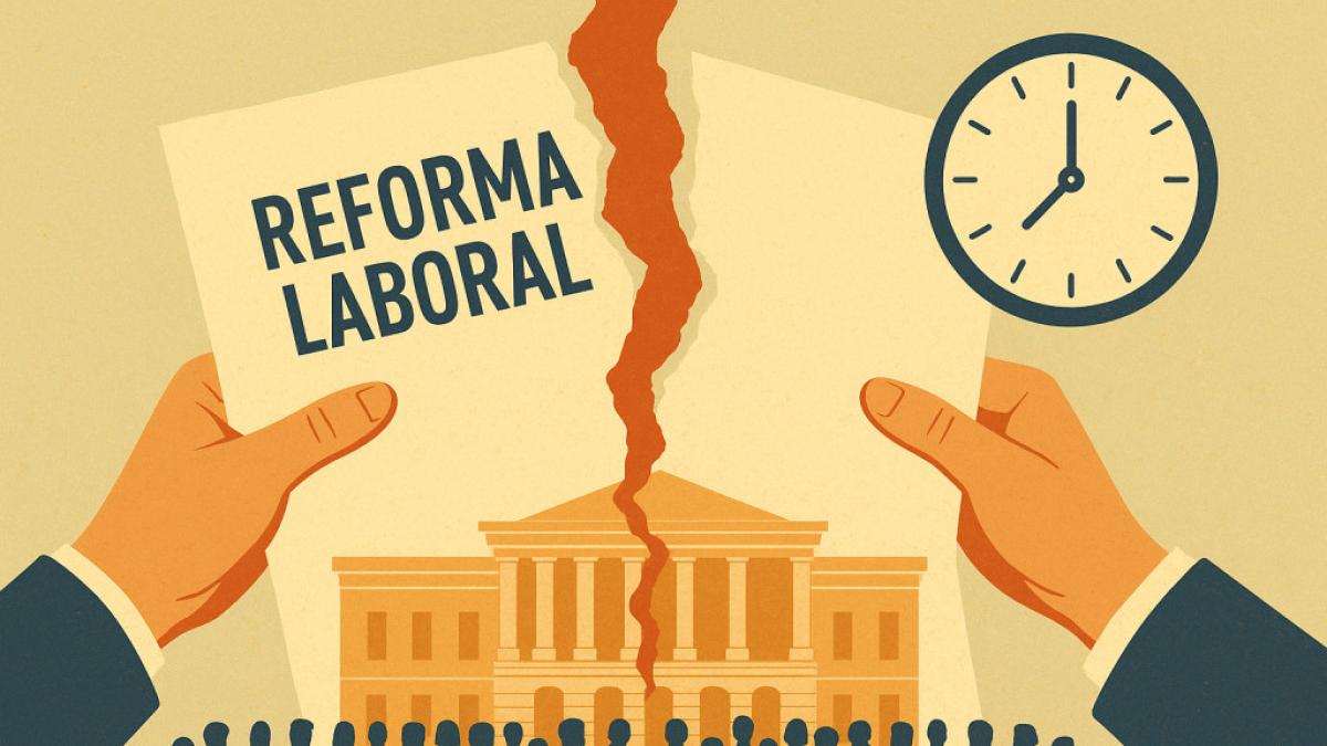 Reforma laboral en crisis: el Gobierno denuncia una contrarreforma en ...