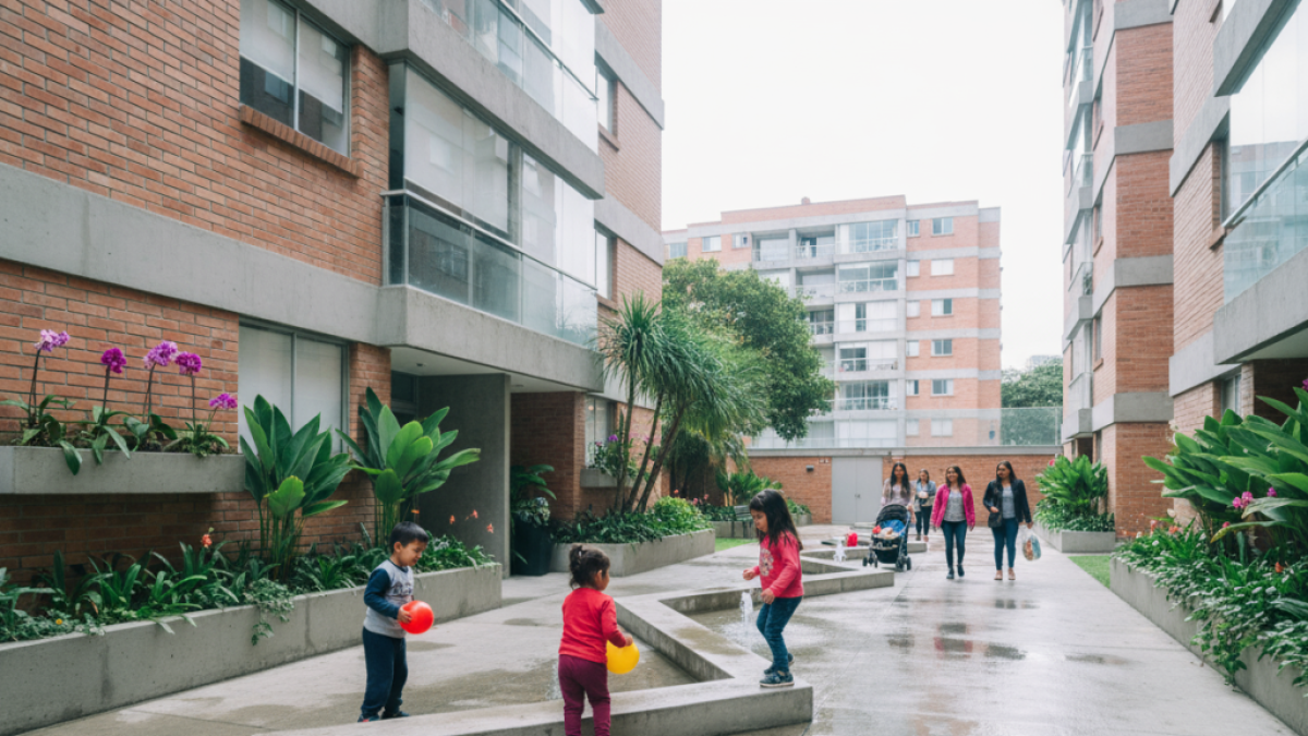 Casi la mitad de viviendas urbanas en Colombia están concentradas en conjuntos cerrados o edificios