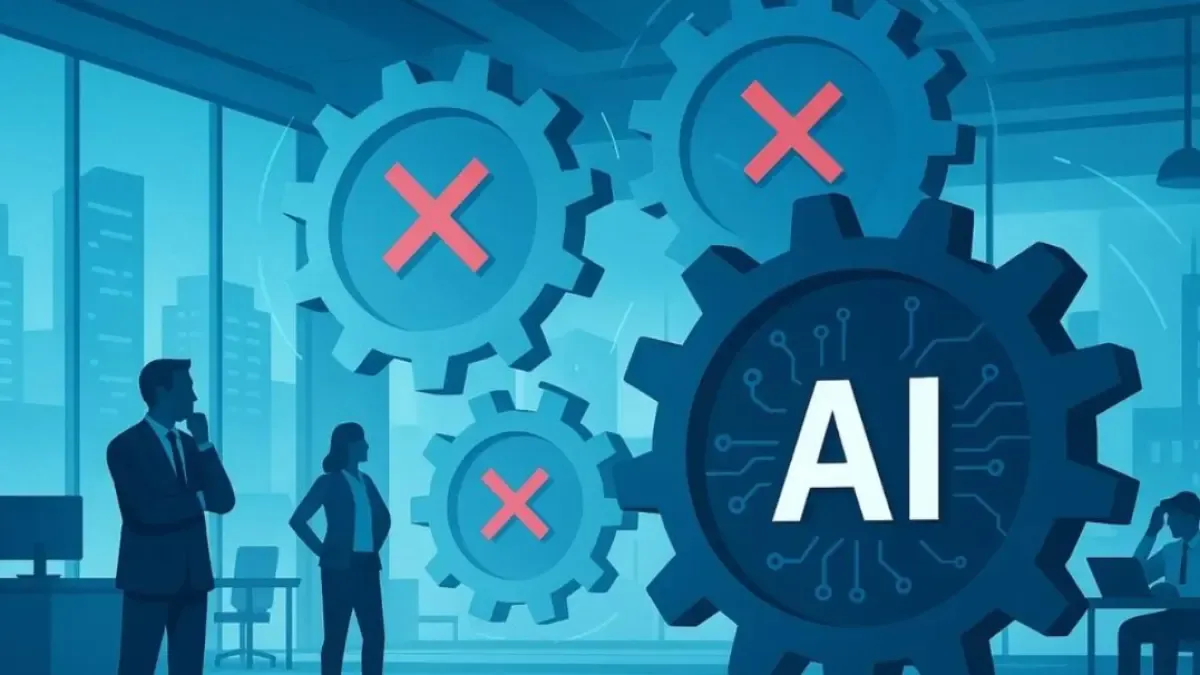 Los tres errores que llevan a las empresas a fracasar en el uso y desarrollo de la inteligencia artificial