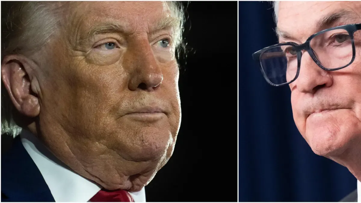 Trump dice que el presidente de la Reserva Federal 'se irá pronto', luego de llamarlo 'cretino'