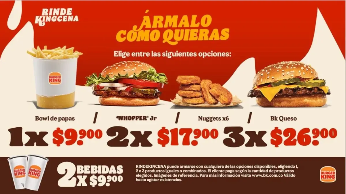 ¿La hamburguesa más cara de la historia? El error detrás del producto a $99.000 que se ofreció en redes sociales