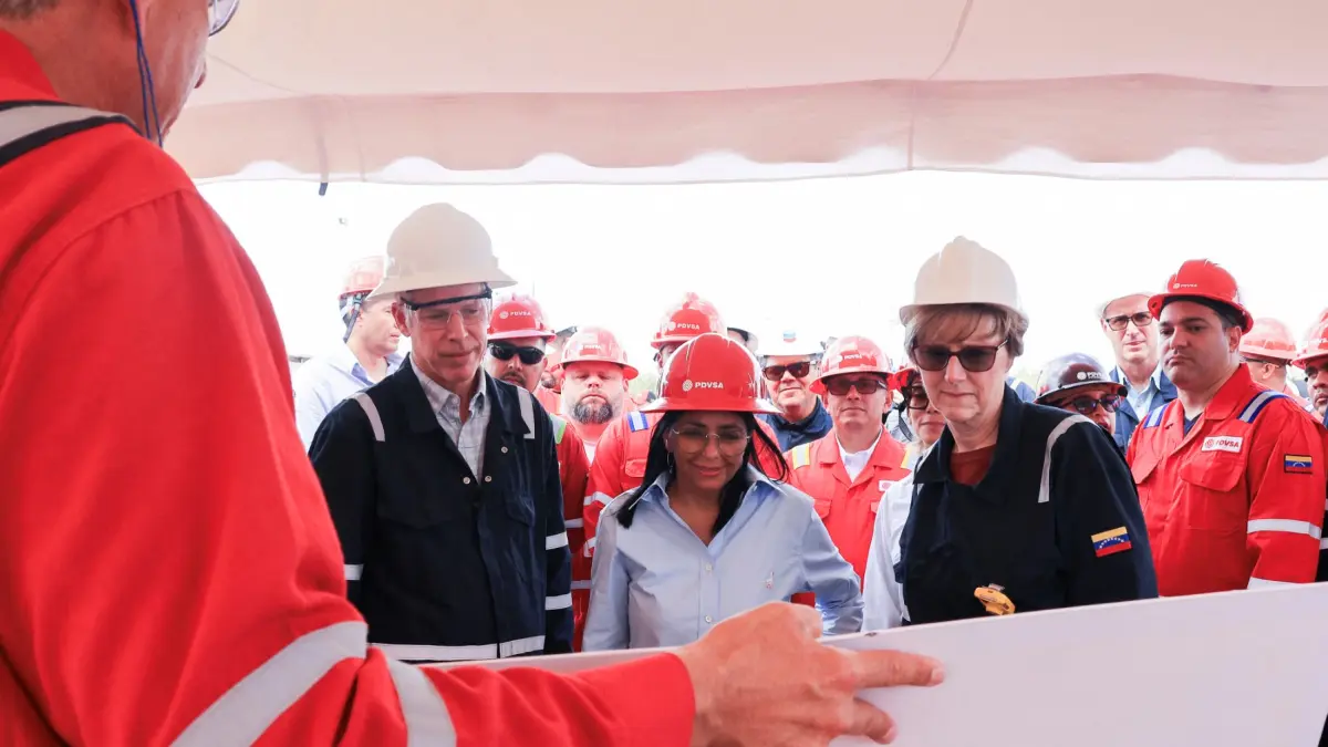 Delcy Rodríguez Defends Oil Deal Between US and Venezuela and Hopes There Will Be 'No Obstacle'