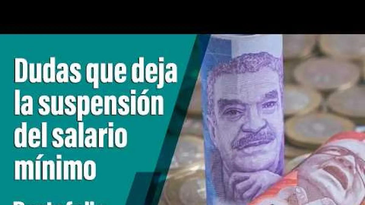 The doubts left by the suspension of the minimum wage for 2026