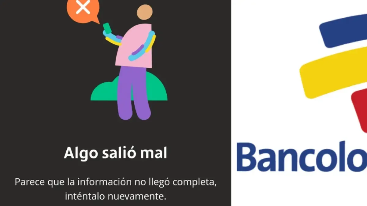Bancolombia reported that failures persist in its operating channels after technological maintenance