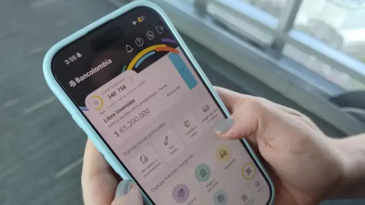 Bancolombia informs that 'services are now available' after making adjustments
