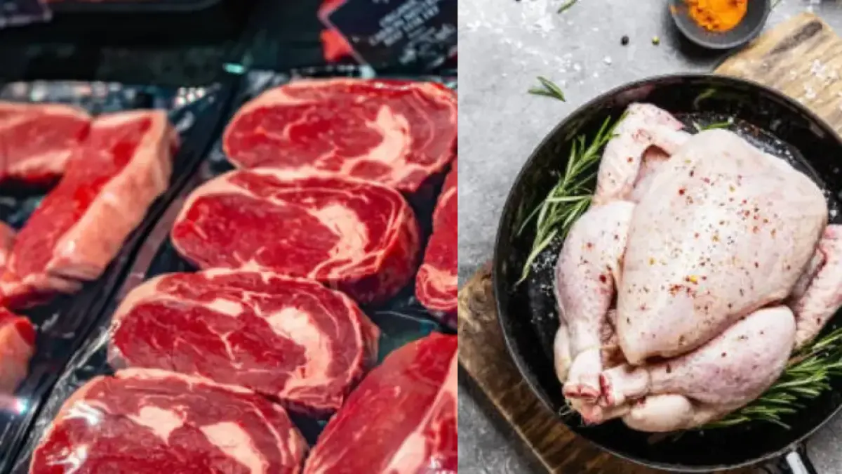 Is chicken healthier than beef? New study reopens debate on their health effects