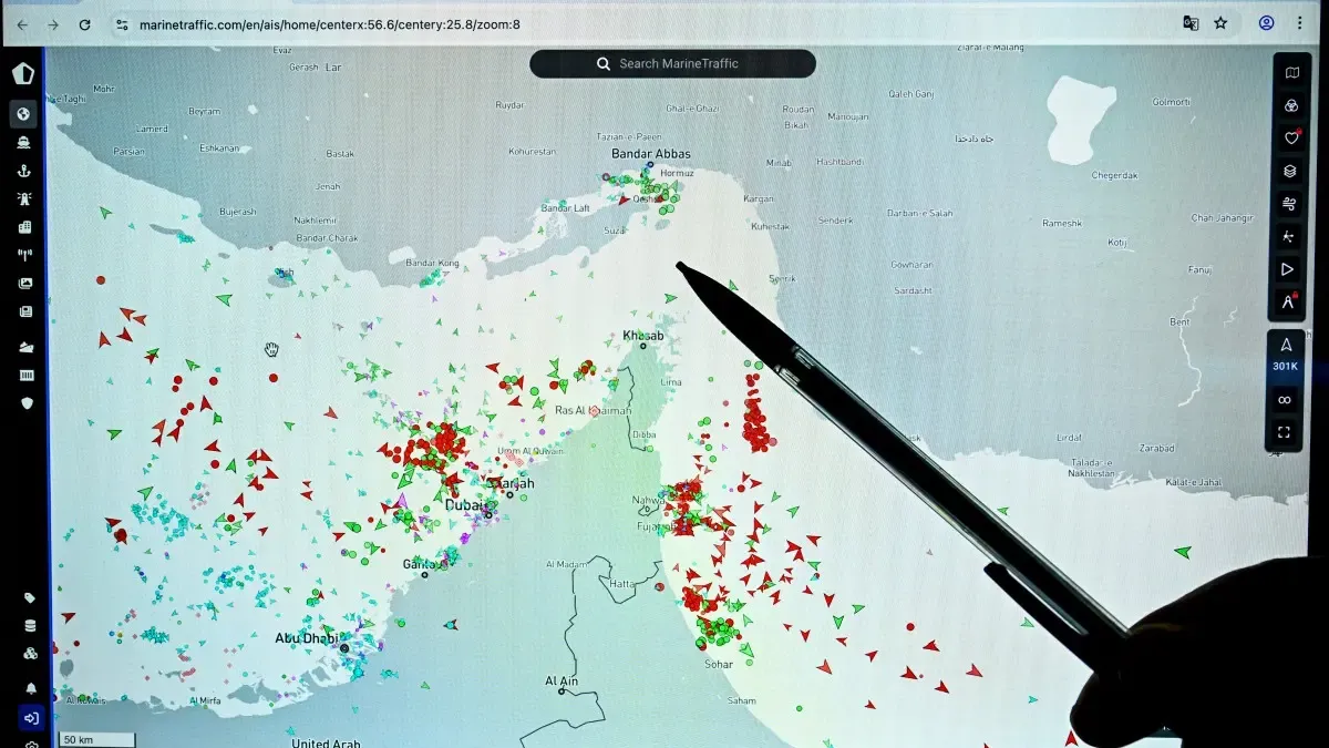 Strait of Hormuz, controlled by Iran, has registered only 40 ship transits since the start of the war
