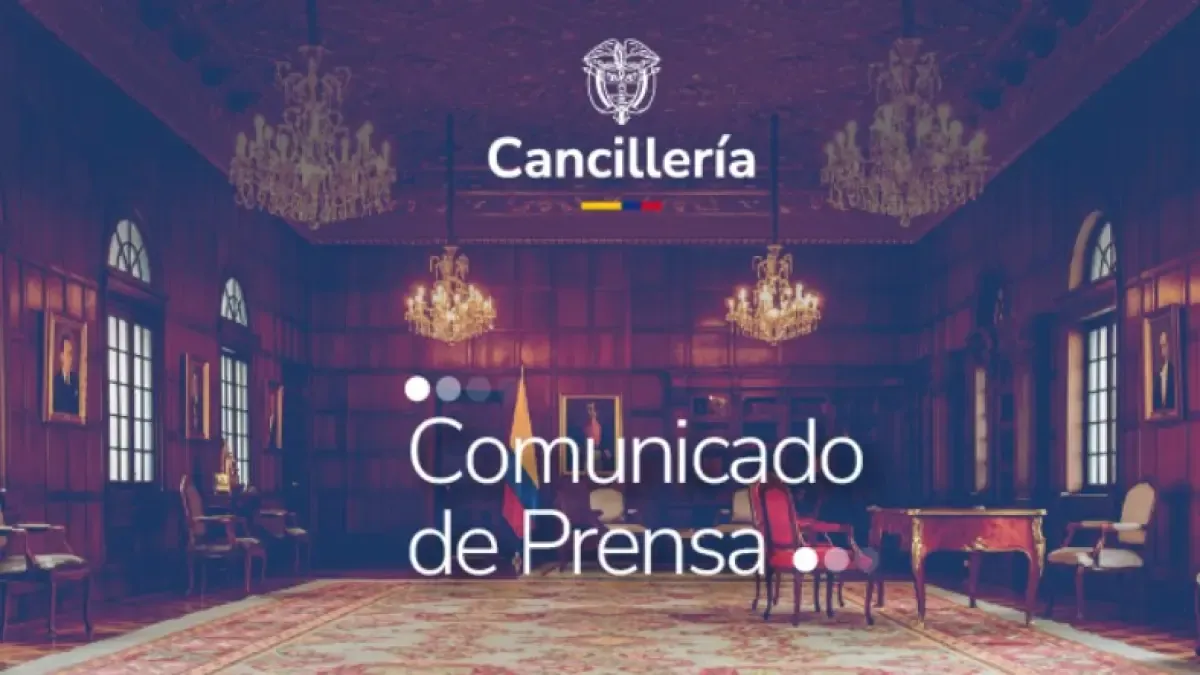 Cancillería (@CancilleriaCol) presenta balance 2026 con énfasis en soberanía tecnológica y mayor protagonismo internacional

La entidad destacó el control estatal de los pasaportes como eje de soberanía digital en el resumen de cuentas.

Detalles ⬇️