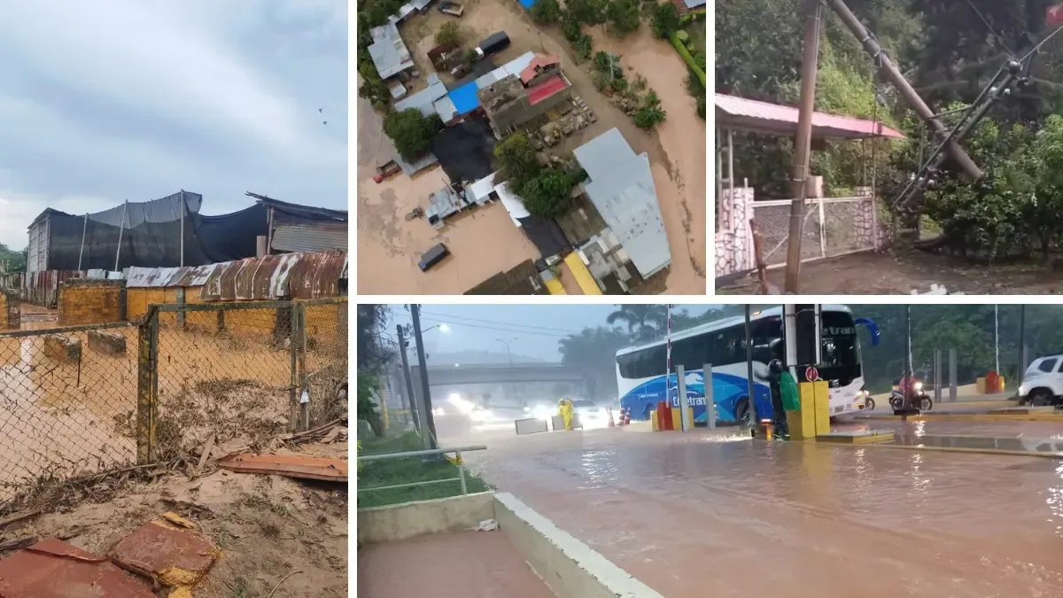 Rain Alert: Millions in Losses Reported on Roads in Cundinamarca, Santander, and Valle del Cauca