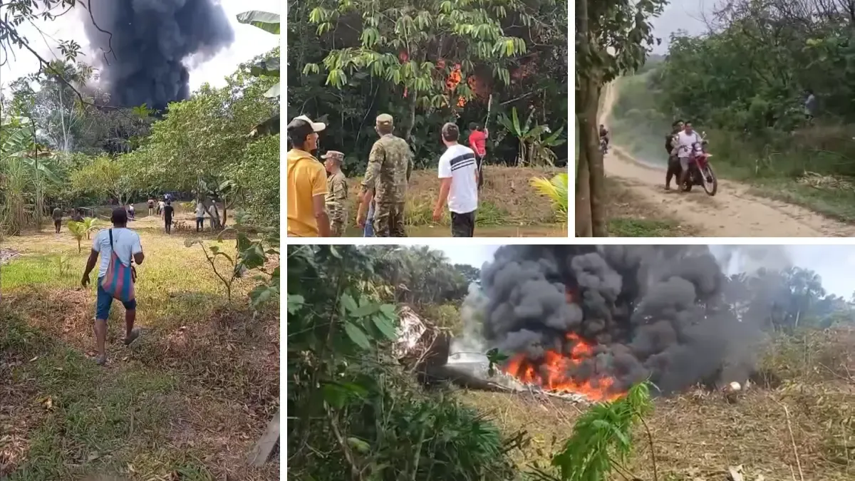 'No tenemos la capacidad': gobernador de Putumayo pide apoyo para atender a los 125 afectados de accidente aéreo

Puerto Leguízamo solo es accesible por río en 8 horas o por avión. Tres aviones y un helicóptero van en camino. 
Detalles⬇️