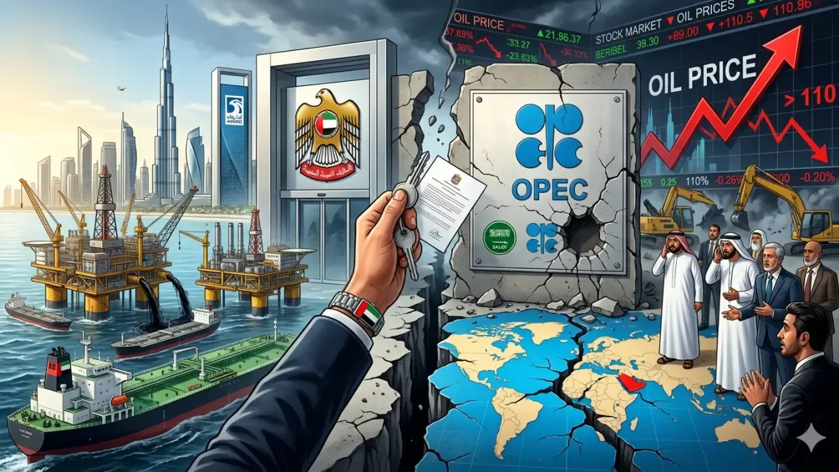 United Arab Emirates leaves OPEC from May and shakes the world's largest oil exporting bloc