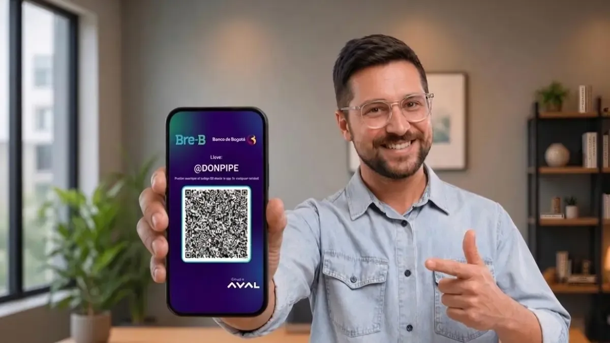 Banco de Bogotá expands options for receiving digital payments with QR codes for all Bre-B keys