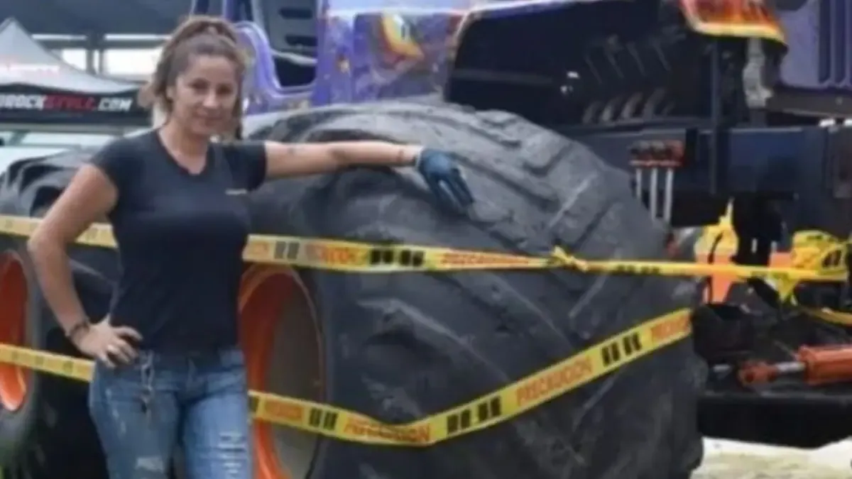 This is Sonia Segura, the woman driving “La Dragona,” the Monster Truck that caused a tragedy in Popayán