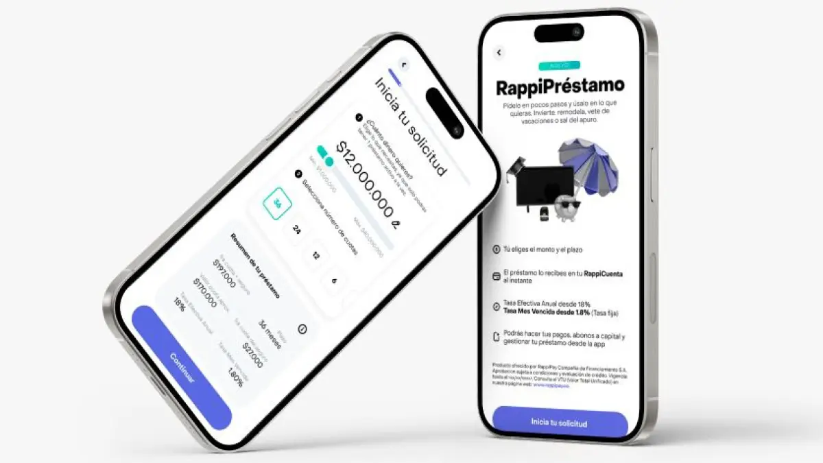RappiPay (@RappiPay) entra al negocio de crédito para comercios que venden en Rappi con desembolsos de hasta $60 millones

Este es un crédito de libre inversión, 100% digital, con una oferta preaprobada y desembolso en minutos.

Detalles ⬇️