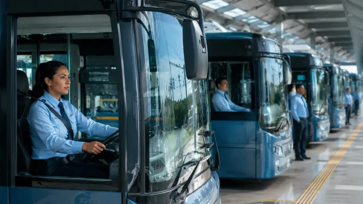 Transporte público: otra industria en la que las m