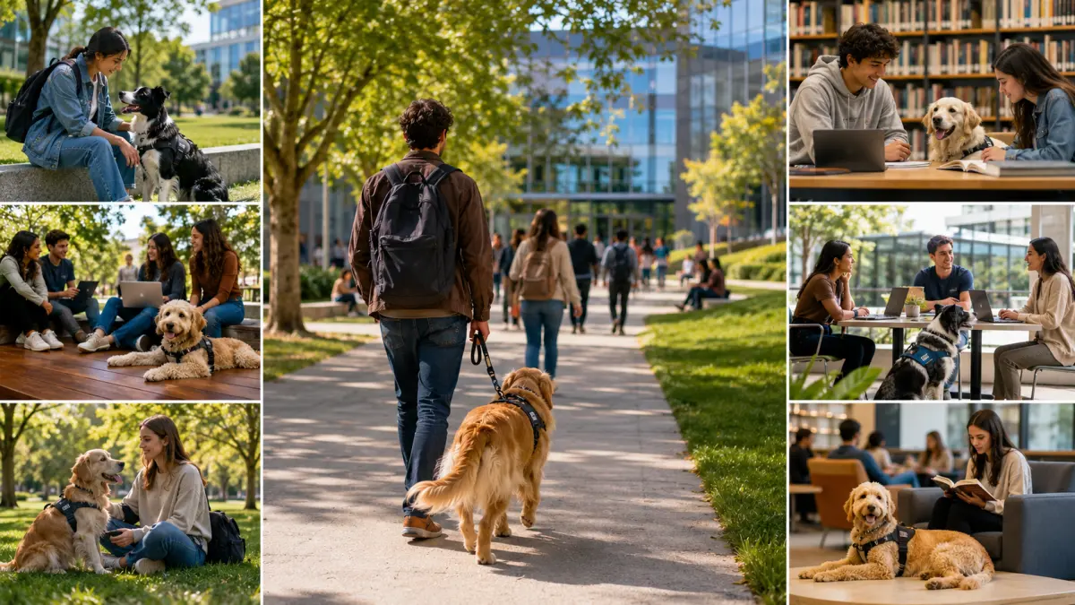 Animales de apoyo emocional tendrían más acceso a universida