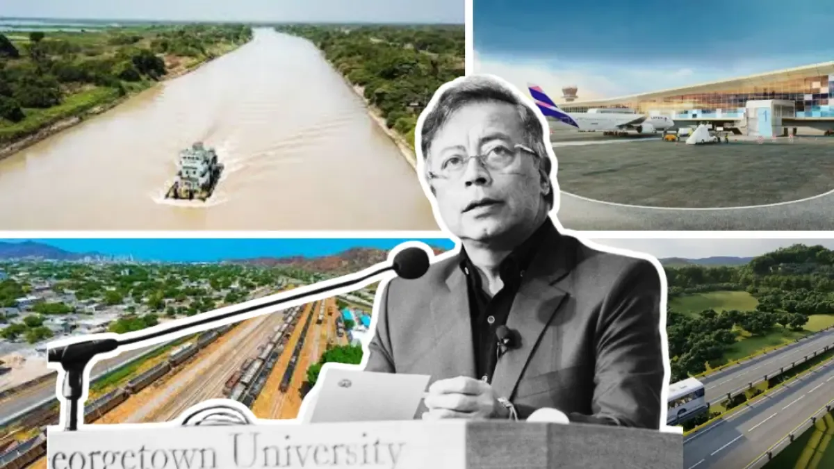 El Gobierno Petro sacó adelante sus cuatro megaproyectos bajo el modelo de concesión que al mismo tiempo critica